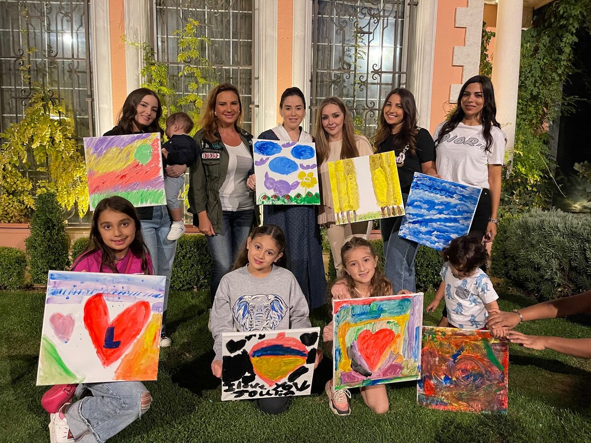 Art therapy session at Art House, Damascus, photo 5