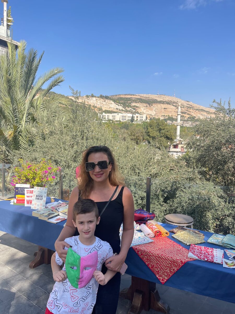 Art therapy session at Art House, Damascus, photo 9