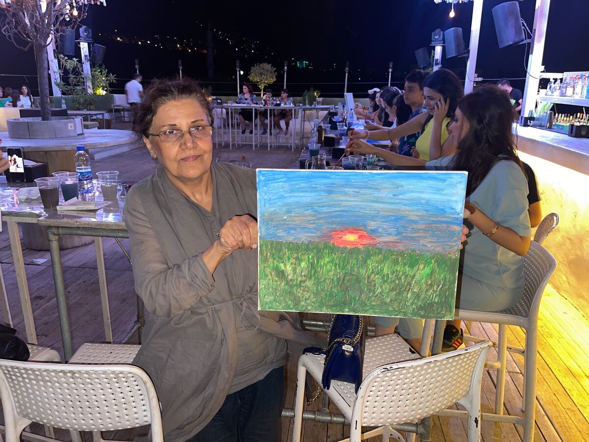 Art therapy session at Art House, Damascus, photo 7