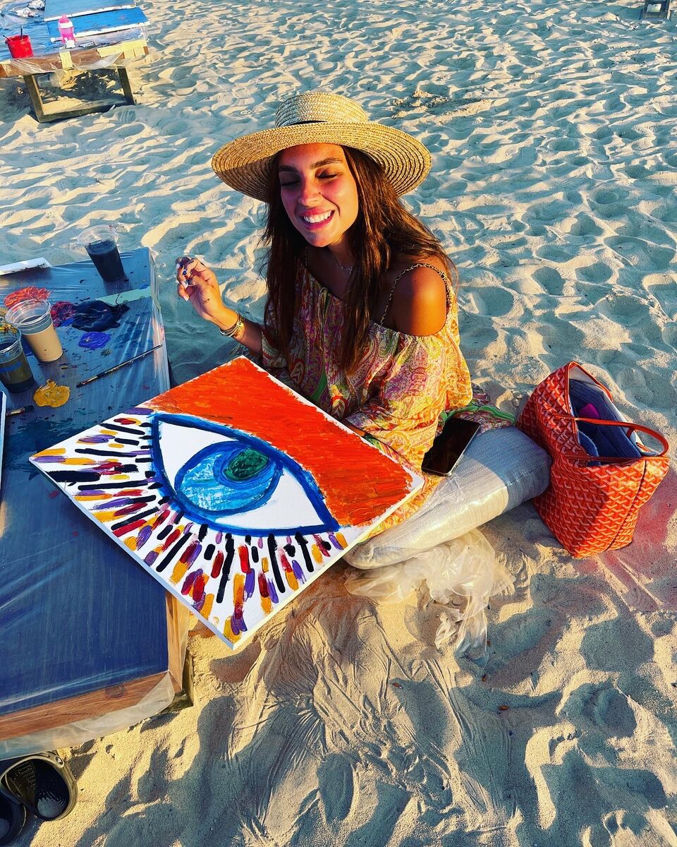 Art therapy session in Almaza Bay, photo 8